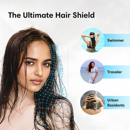 The Earth Collective Pre Swim Water Defence Hair Spray - Prevents Chlorine Damage