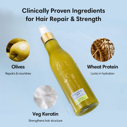 The Earth Collective Pre Swim Water Defence Hair Spray - Prevents Chlorine Damage