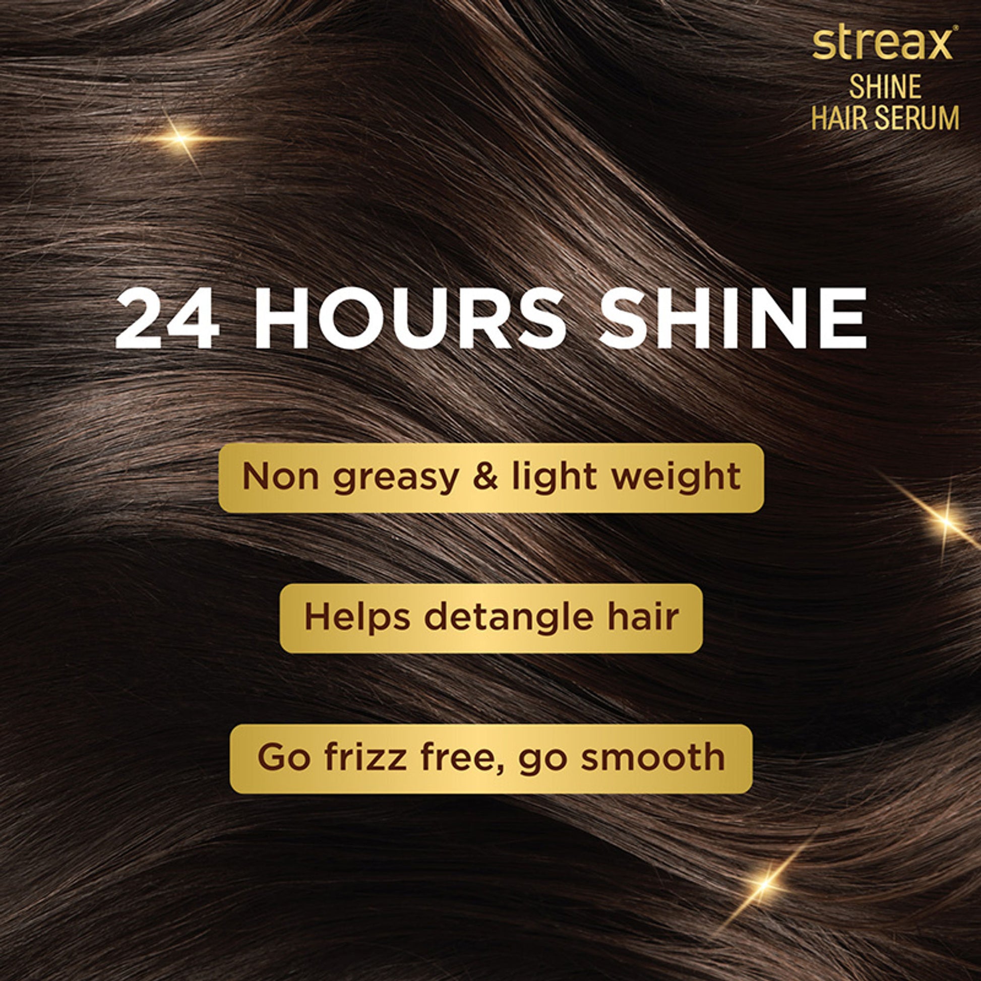 Streax Hair Serum Vitalized with Walnut Oil, For Hair Smoothening & Shine, For Dry & Frizzy Hair
