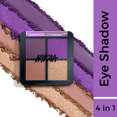 Nykaa Cosmetics Eyes On Me! 4 In 1 Quad Eyeshadow Palette - Disco Dancing 12