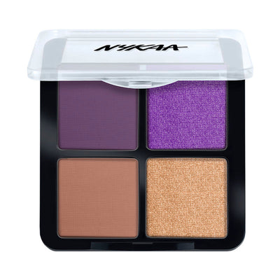 Nykaa Cosmetics Eyes On Me! 4 In 1 Quad Eyeshadow Palette - Disco Dancing 12