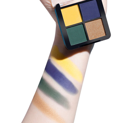 Nykaa Cosmetics Eyes On Me! 4 In 1 Quad Eyeshadow Palette - Carnival Day 13