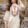 Dhiyona IE Floral Embroidered Kurta With Trousers & Dupatta