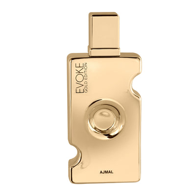 Ajmal Evoke Gold Edition Eau De Parfum for Women - Floral Woody Musky Long-Lasting Perfume