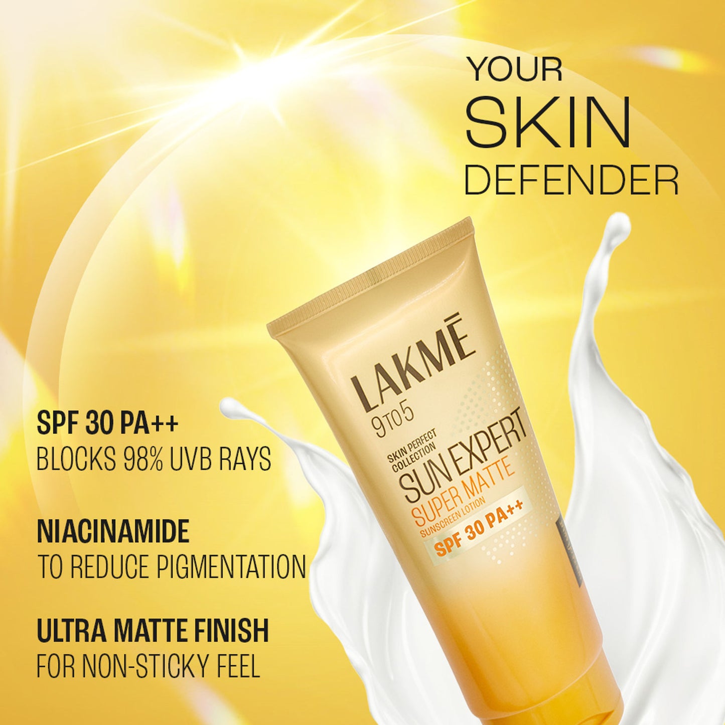 Lakme Sun Expert SPF 30 PA++ Ultra Matte Lotion Sunscreen