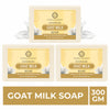 Ayusoul Ayurveda Handmade Goat Milk Bath Soap (Pack of 3)