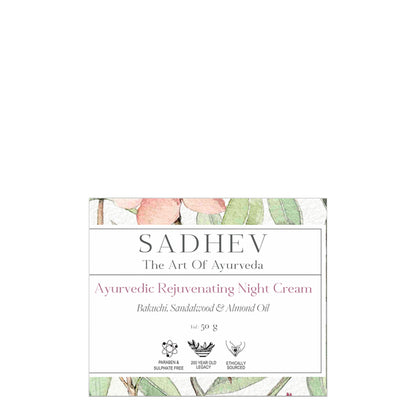 SADHEV Ayurvedic Rejuvenating Night Cream