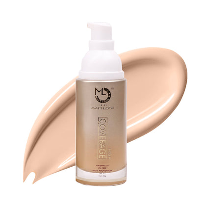 Matt look High Coverage Foundation - Vanilla