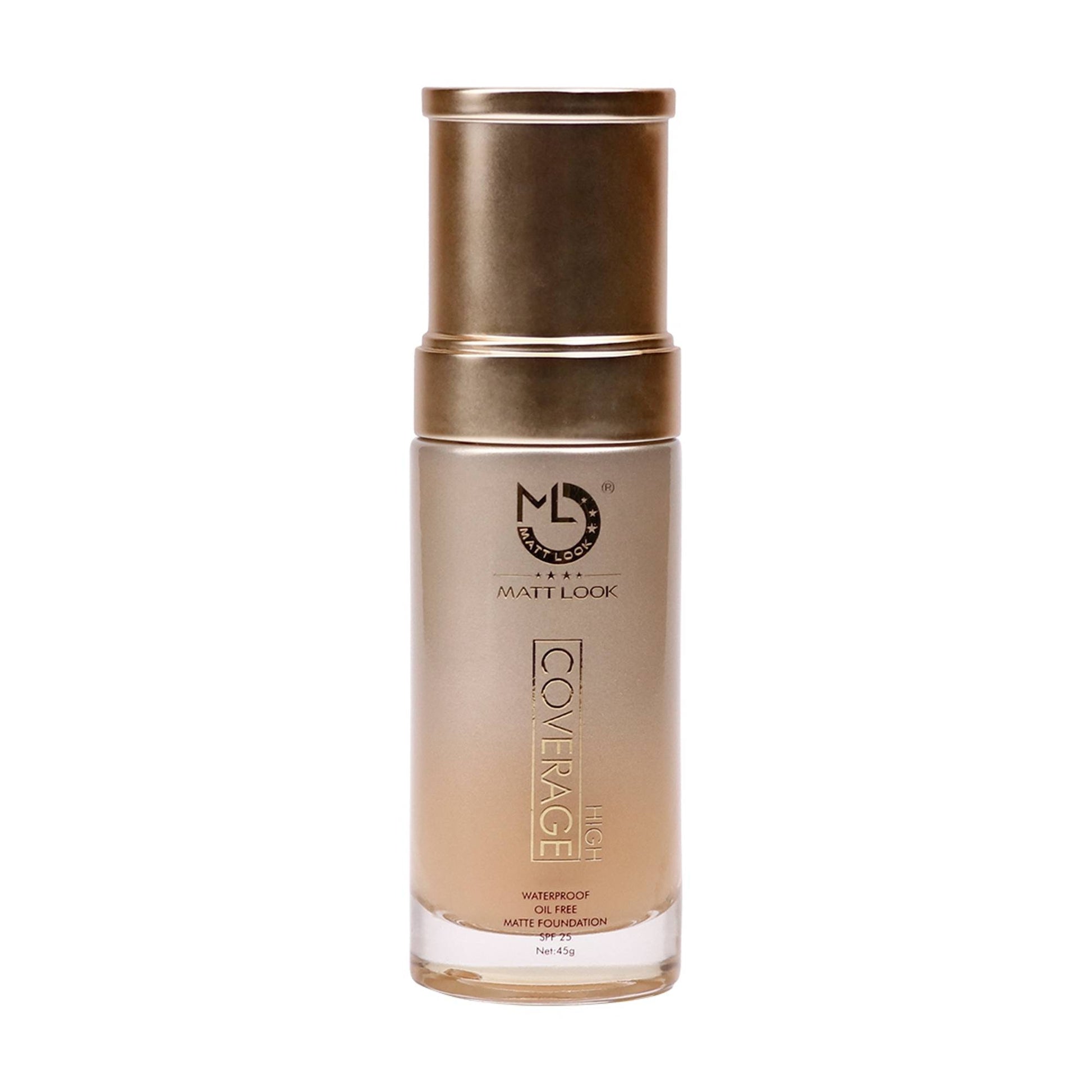 Matt look High Coverage Foundation - Vanilla