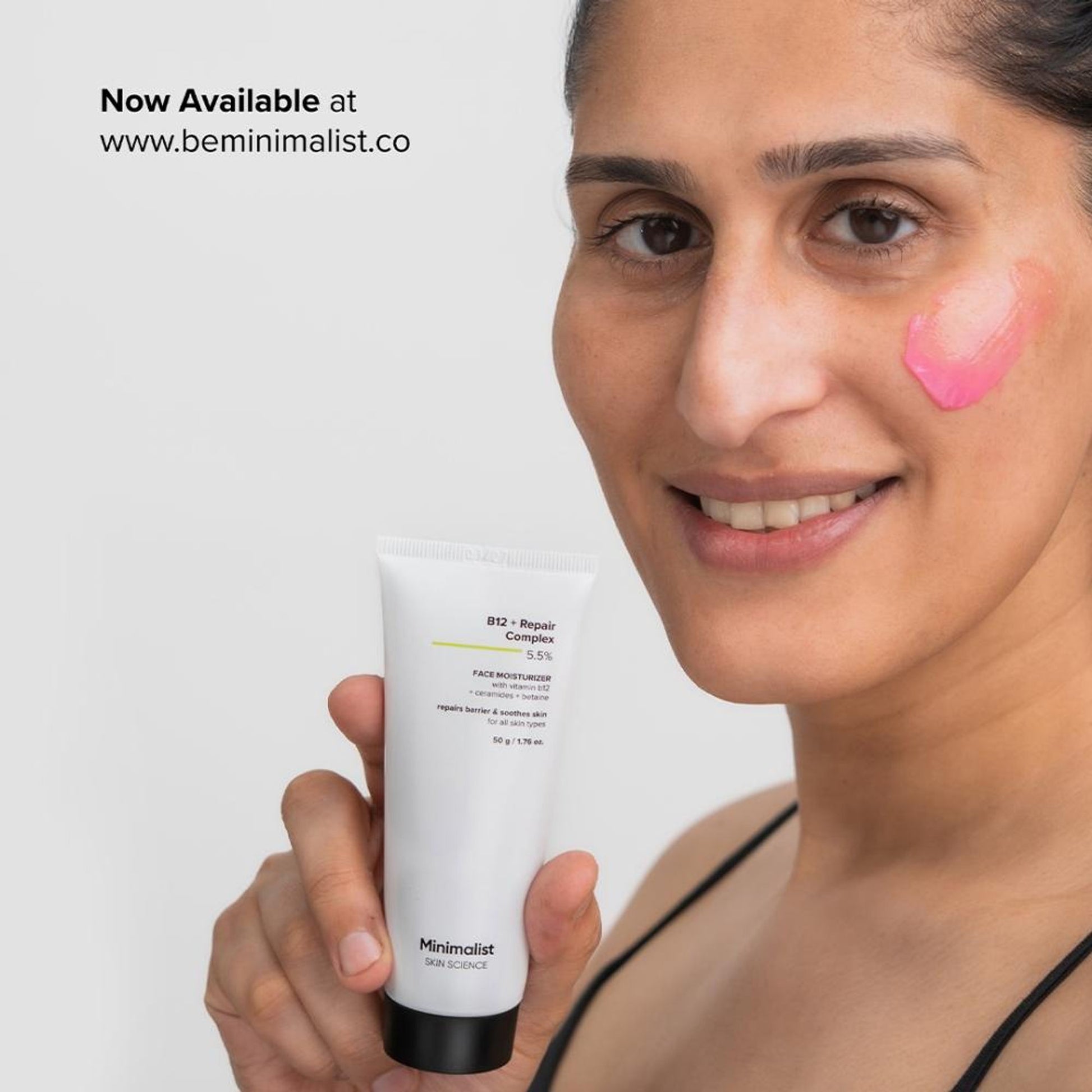 Minimalist B12 + Repair Complex 5.5% Face Moisturizer
