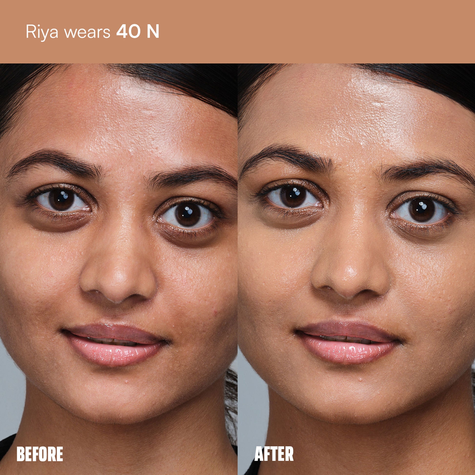Face Card 4 in 1 Super Serum Skin Tint, Hydrating, Lightweight & Dewy Finish - 40n Warm Neutral