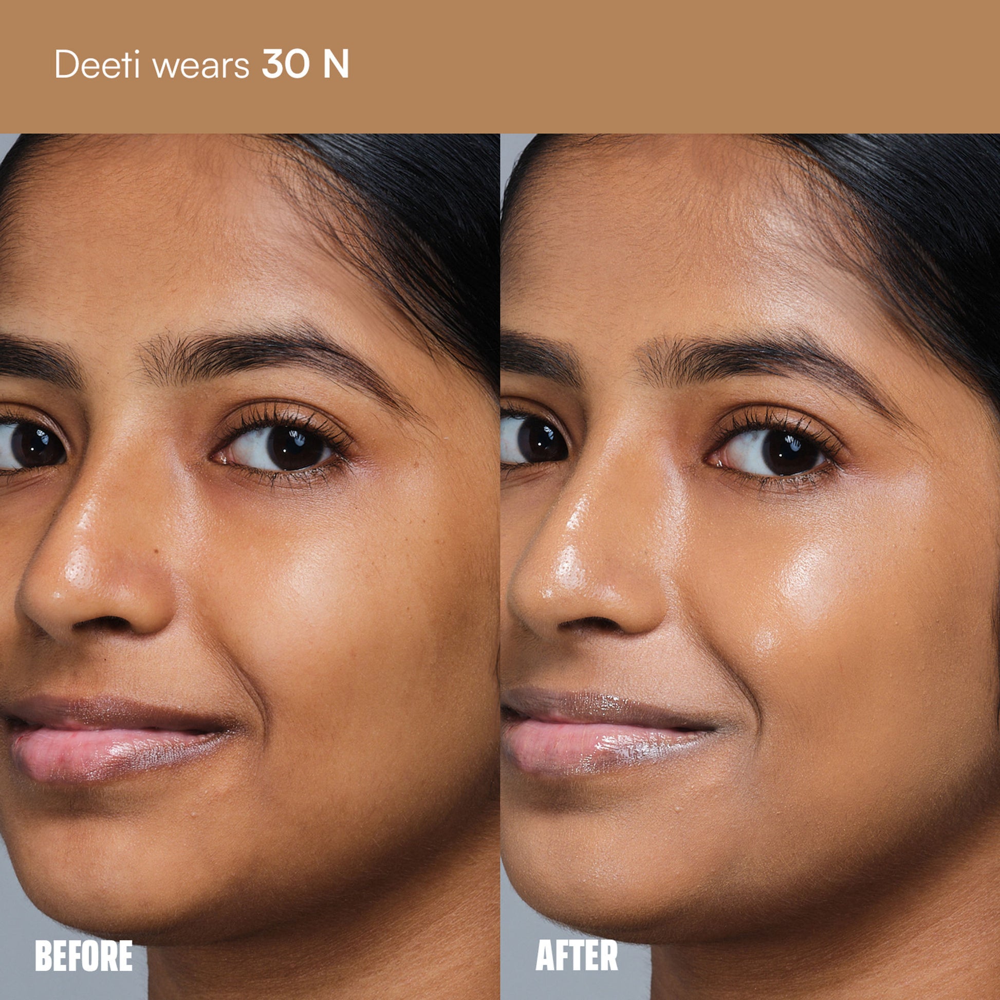 Face Card 4 in 1 Super Serum Skin Tint, Hydrating, Lightweight & Dewy Finish - 30n Warm Neutral