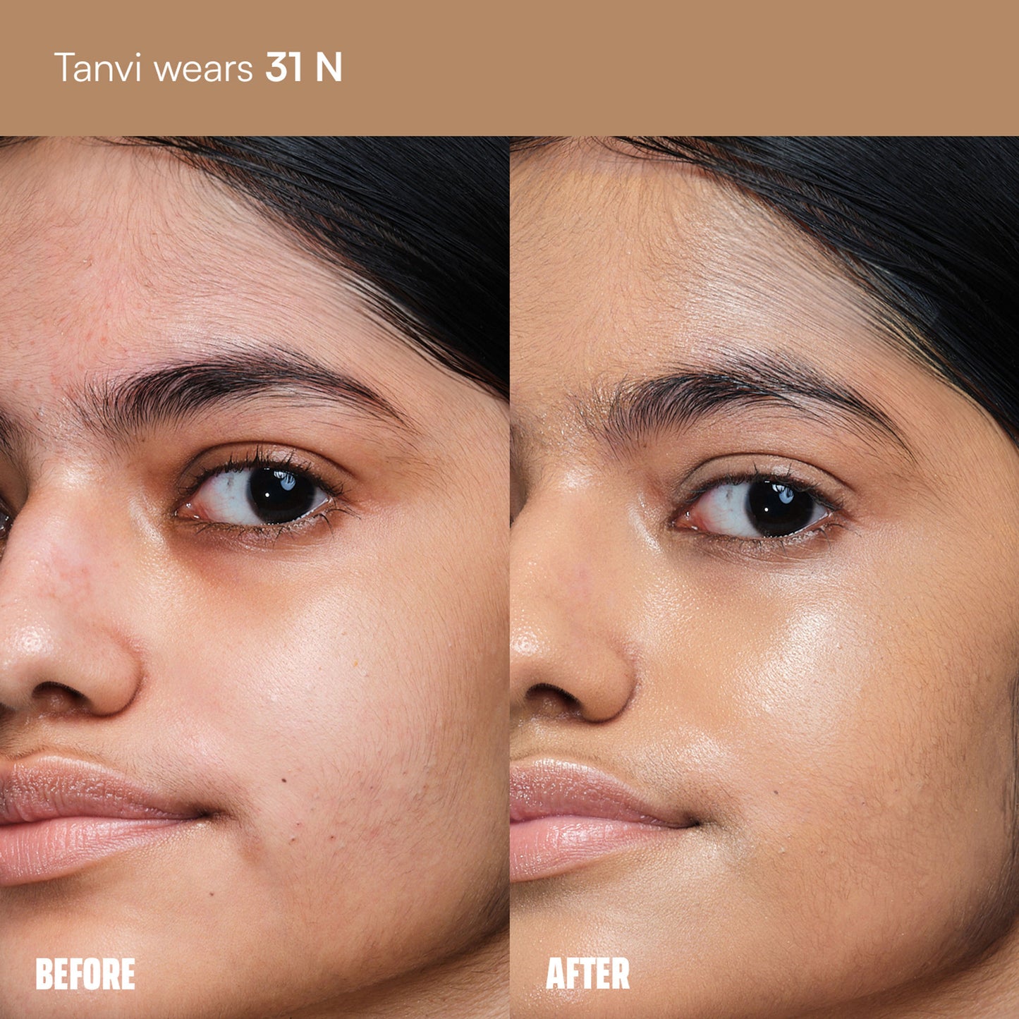 Face Card 4 in 1 Super Serum Skin Tint, Hydrating, Lightweight & Dewy Finish - 31n Neutral