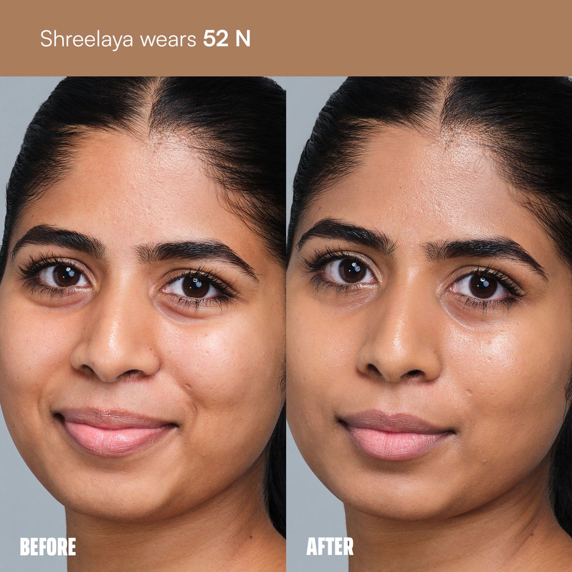Face Card 4 in 1 Super Serum Skin Tint, Hydrating, Lightweight & Dewy Finish - 52n Neutral