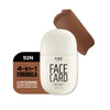 Face Card 4 in 1 Super Serum Skin Tint, Hydrating, Lightweight & Dewy Finish - 92n Neutral Warm