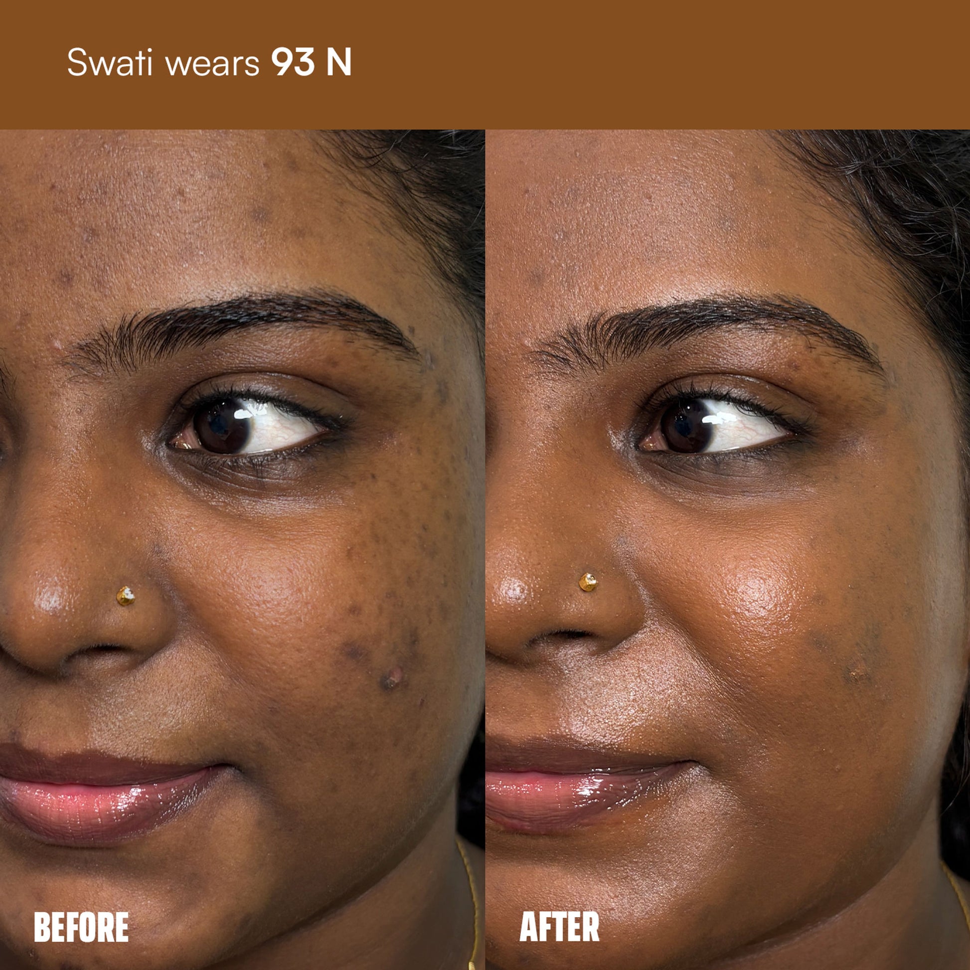 Face Card 4 in 1 Super Serum Skin Tint, Hydrating, Lightweight & Dewy Finish - 93n Neutral