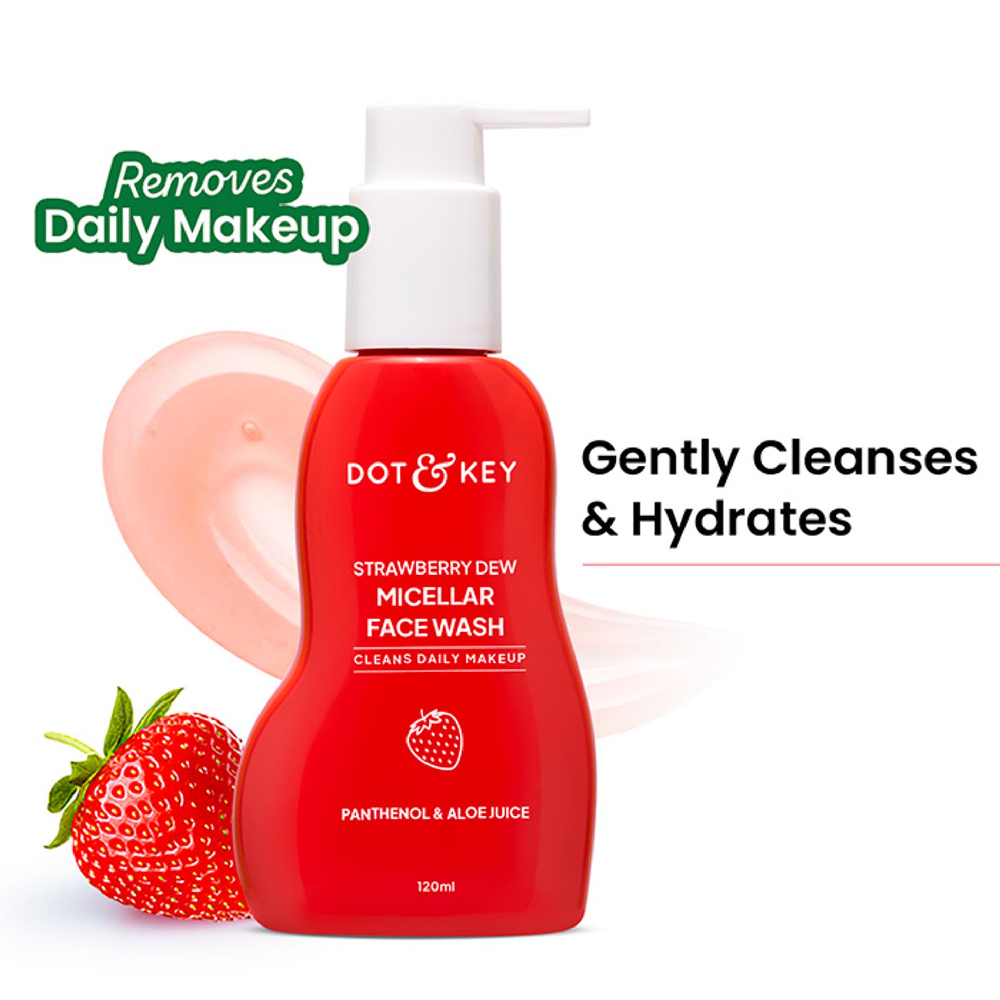 Dot & Key Strawberry Dew Micellar Facewash