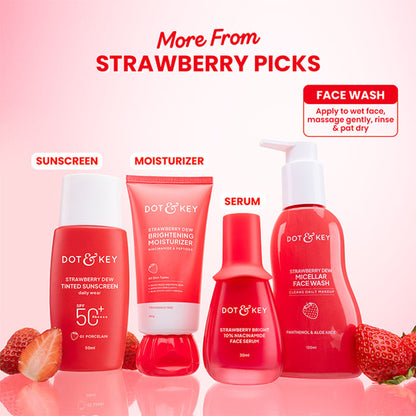 Dot & Key Strawberry Dew Micellar Facewash