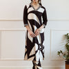 Dhiyona IE Women Floral Printed Regular Kurta with Trousers