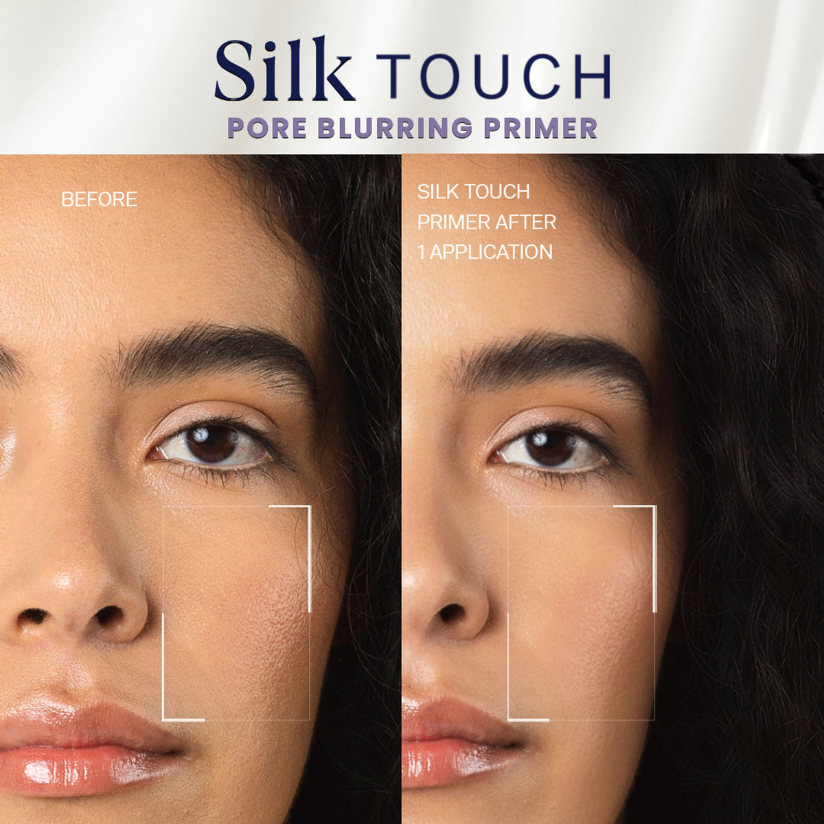 Flicka Silk Touch 3-In-1 Moisturizer Primer And Sun Care Dermatologically Tested And Minimize Pores
