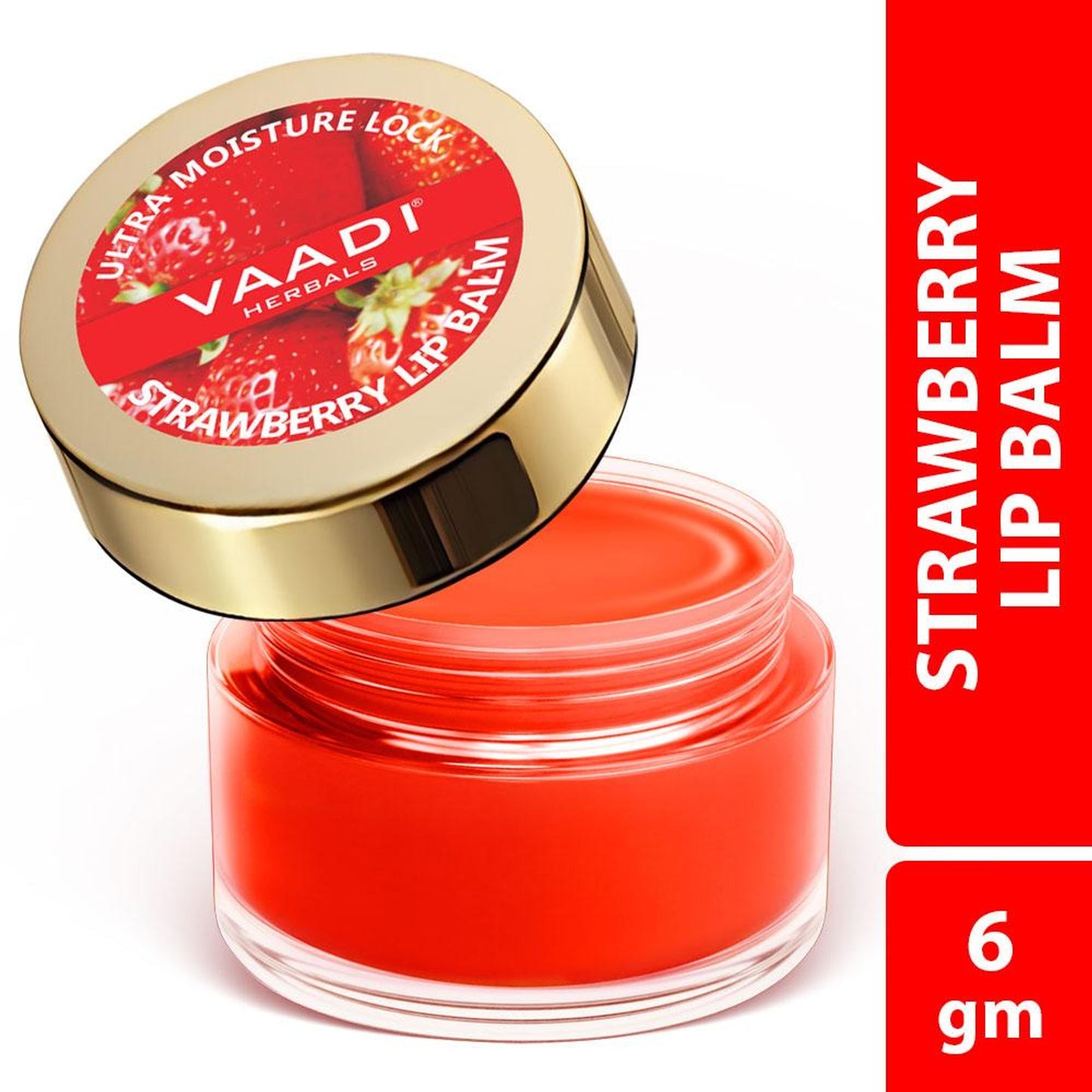 Vaadi Herbals Lip Balm - Strawberry