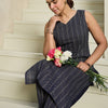 Dhiyona IE Printed Sleeveless Pure Cotton Tunic With Trouser