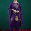 Dhiyona IE Ethnic Motifs Embroidered Zari Straight Kurta With Trousers & Dupatta