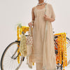 Dhiyona VA Women'sEthnic Motifs Embroidered Sequinned Kurta & Trousers With Dupatta