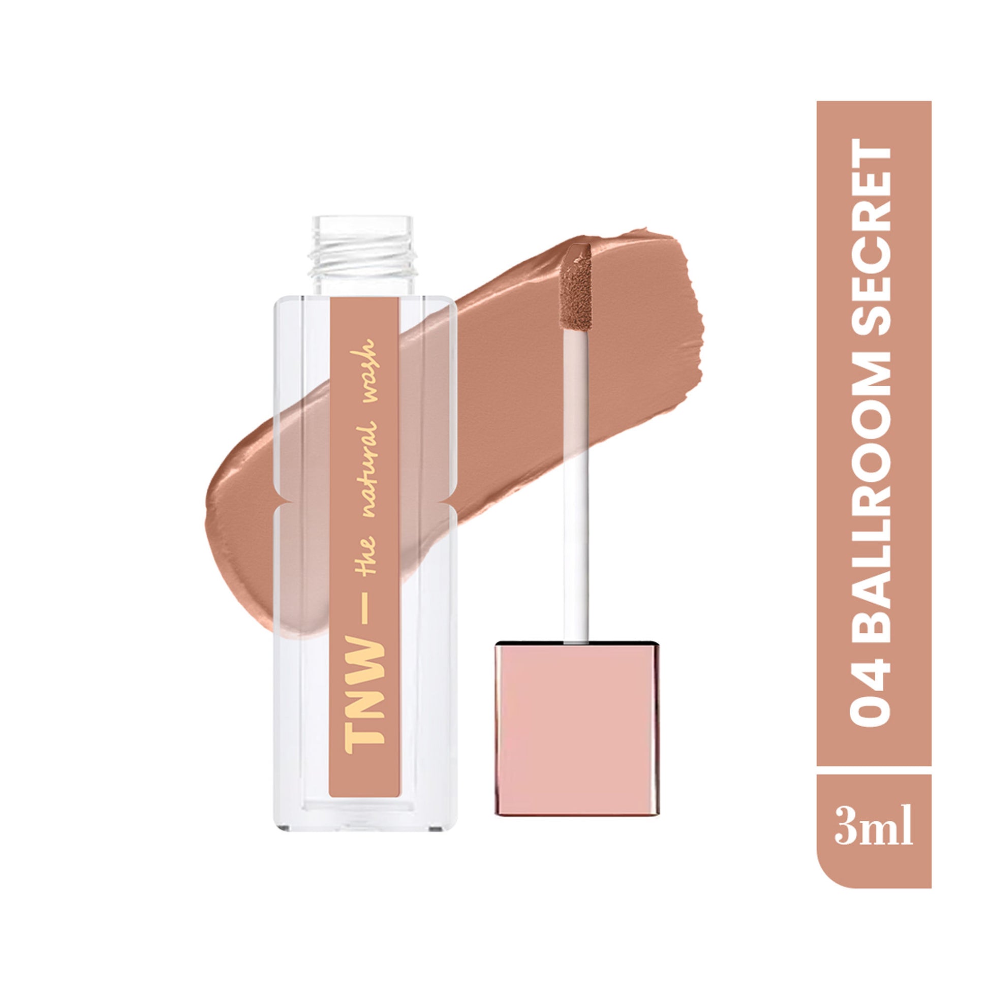 TNW The Natural Wash Comfy Matte Liquid Lipstick - 04 Ballroom Secret