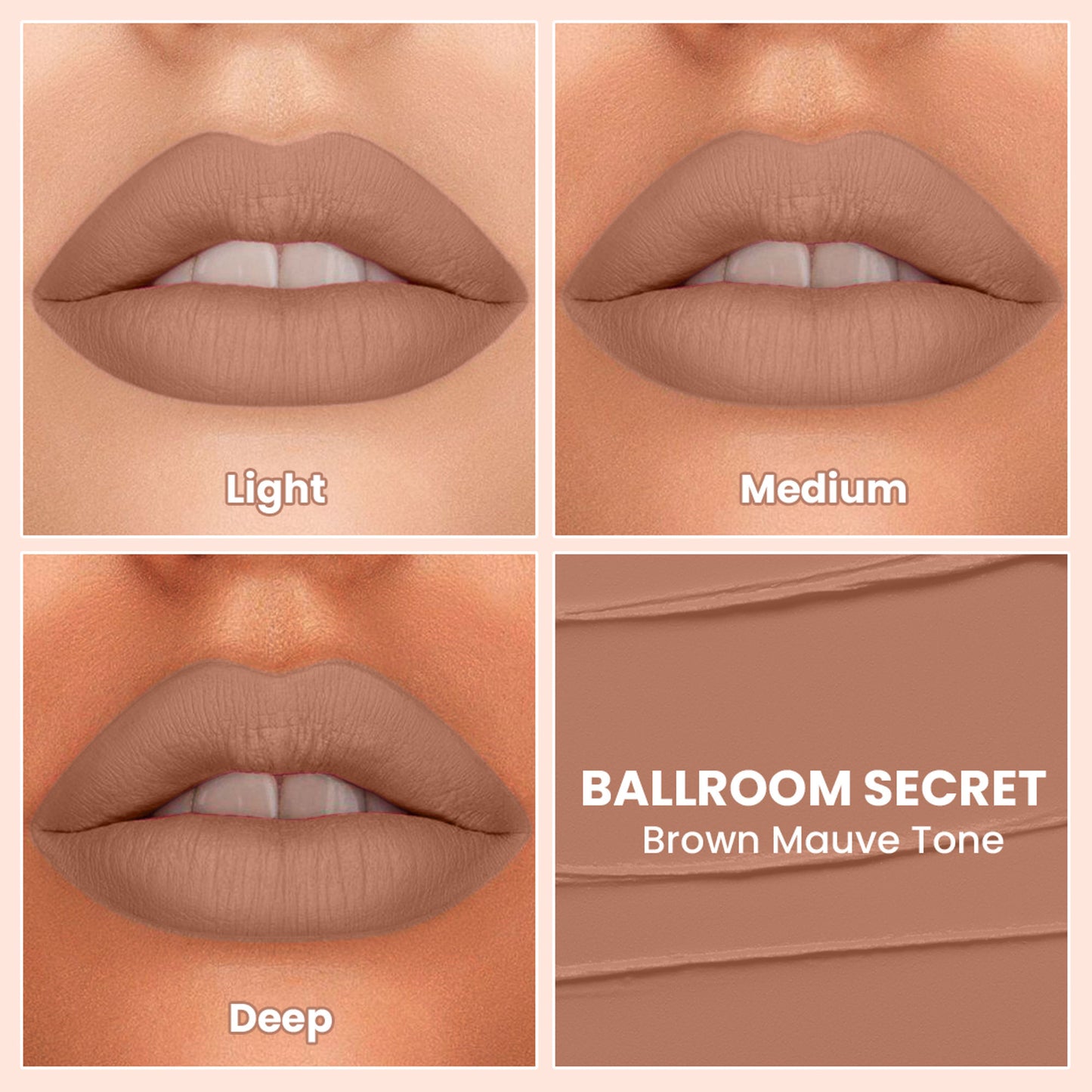 TNW The Natural Wash Comfy Matte Liquid Lipstick - 04 Ballroom Secret
