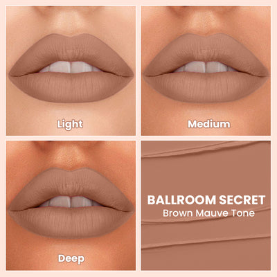 TNW The Natural Wash Comfy Matte Liquid Lipstick - 04 Ballroom Secret