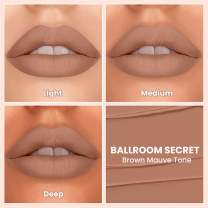 TNW The Natural Wash Comfy Matte Liquid Lipstick - 04 Ballroom Secret