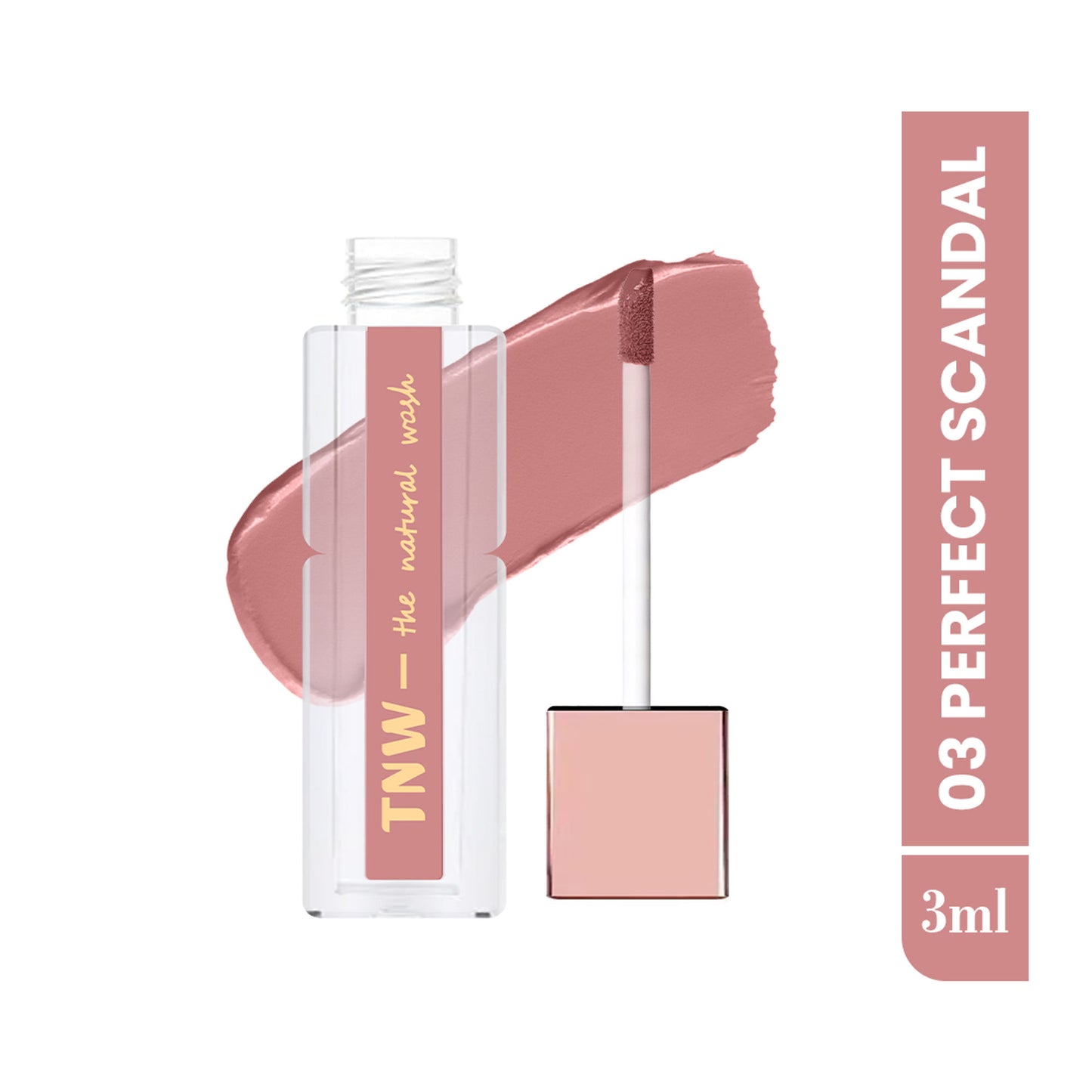 TNW The Natural Wash Comfy Matte Liquid Lipstick - 03 Perfect Scandal