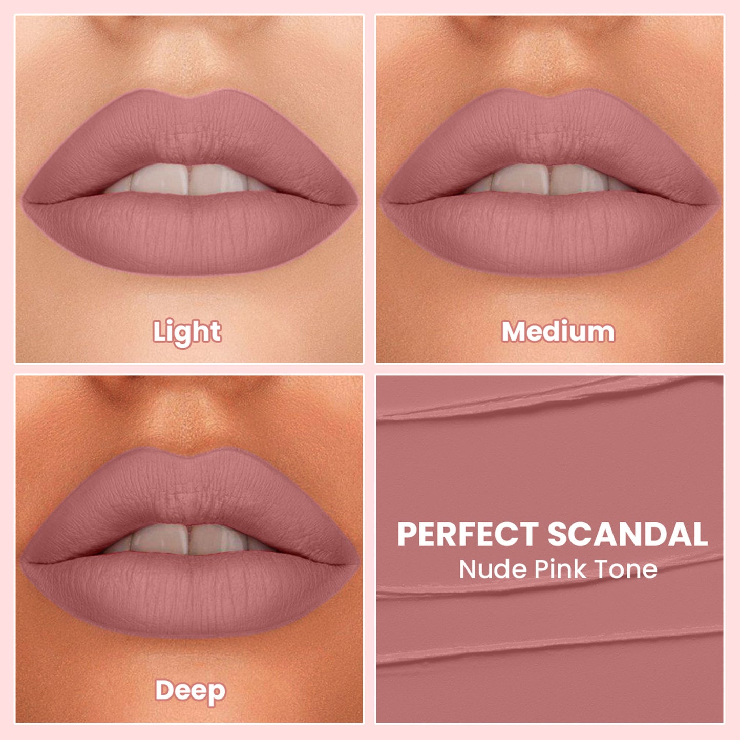 TNW The Natural Wash Comfy Matte Liquid Lipstick - 03 Perfect Scandal