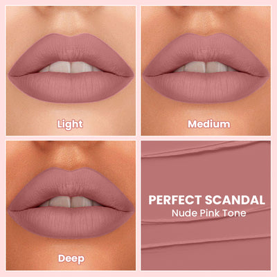 TNW The Natural Wash Comfy Matte Liquid Lipstick - 03 Perfect Scandal