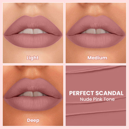 TNW The Natural Wash Comfy Matte Liquid Lipstick - 03 Perfect Scandal