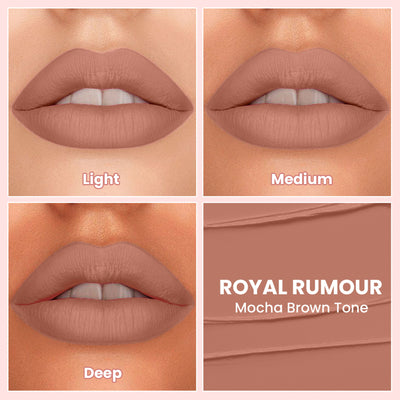 TNW The Natural Wash Comfy Matte Liquid Lipstick - 02 Royal Rumour