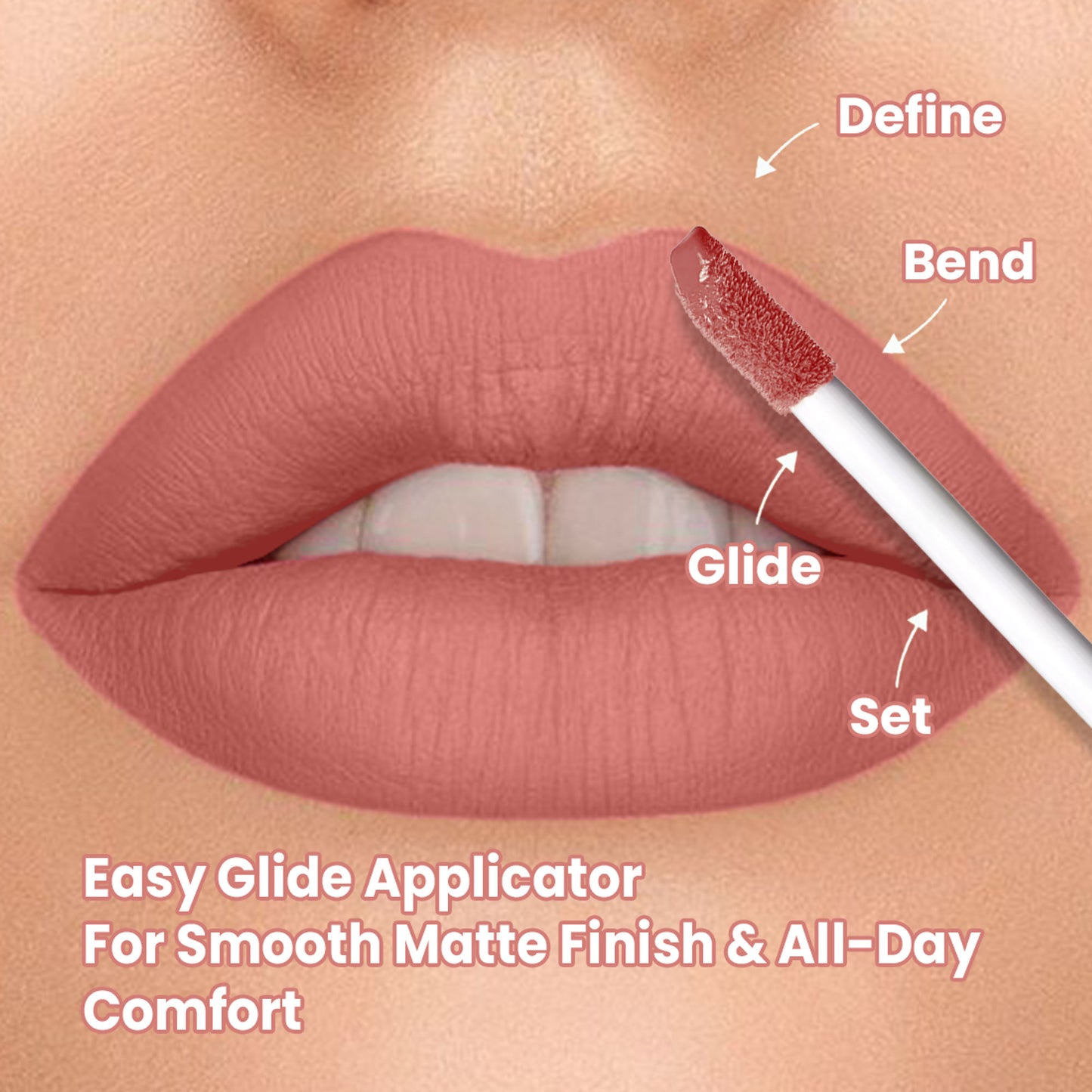TNW The Natural Wash Comfy Matte Liquid Lipstick - 01 Rush Affair