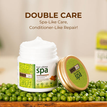 Indus Valley Keratin Hair Spa Cream Deep Nourishing, Smooth Repair, Frizz Control