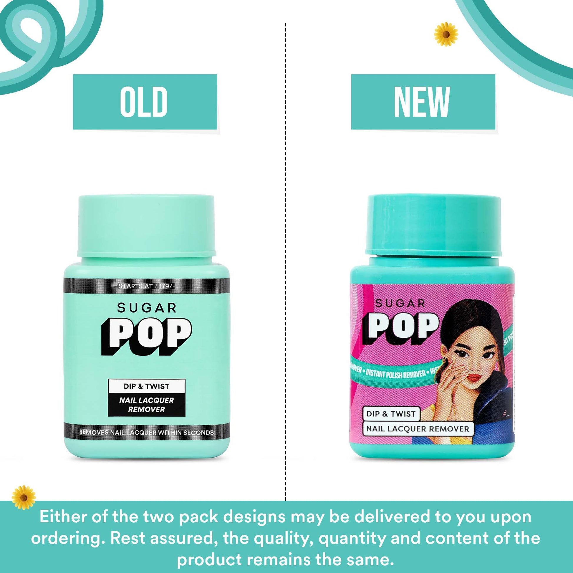 SUGAR POP Dip & Twist Nail Lacquer Remover