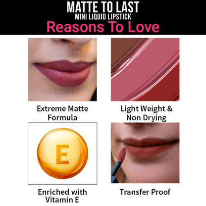 Nykaa Cosmetics Matte To Last! Mini Liquid Lipstick - Madras Kaapi 05