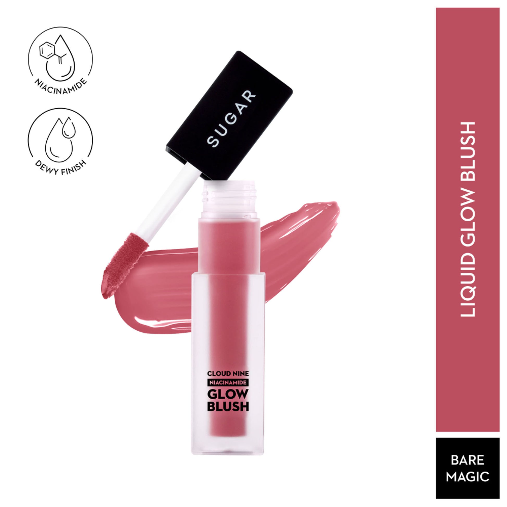 SUGAR Cloud Nine Niacinamide Glow Blush - 01 Bare Magic