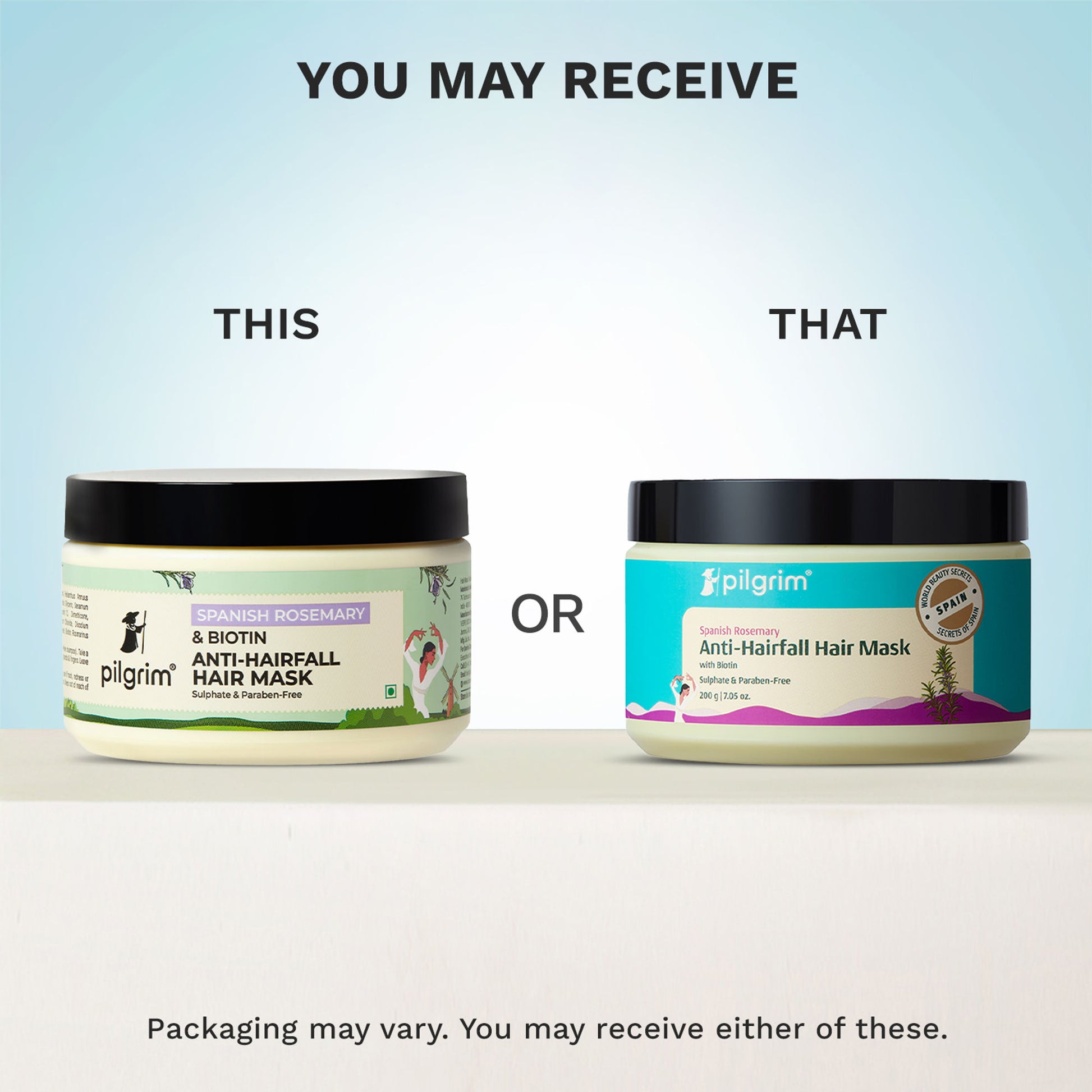 Pilgrim Spanish Rosemary Anti Hairfall Hair Mask