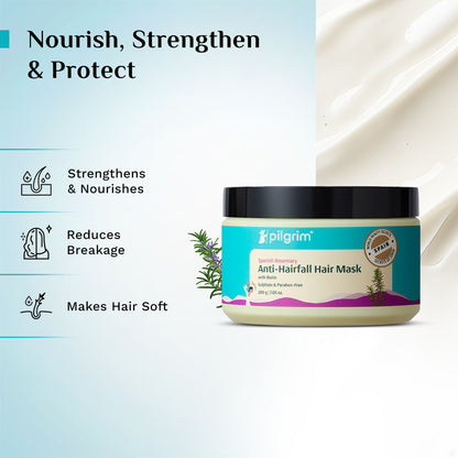 Pilgrim Spanish Rosemary Anti Hairfall Hair Mask