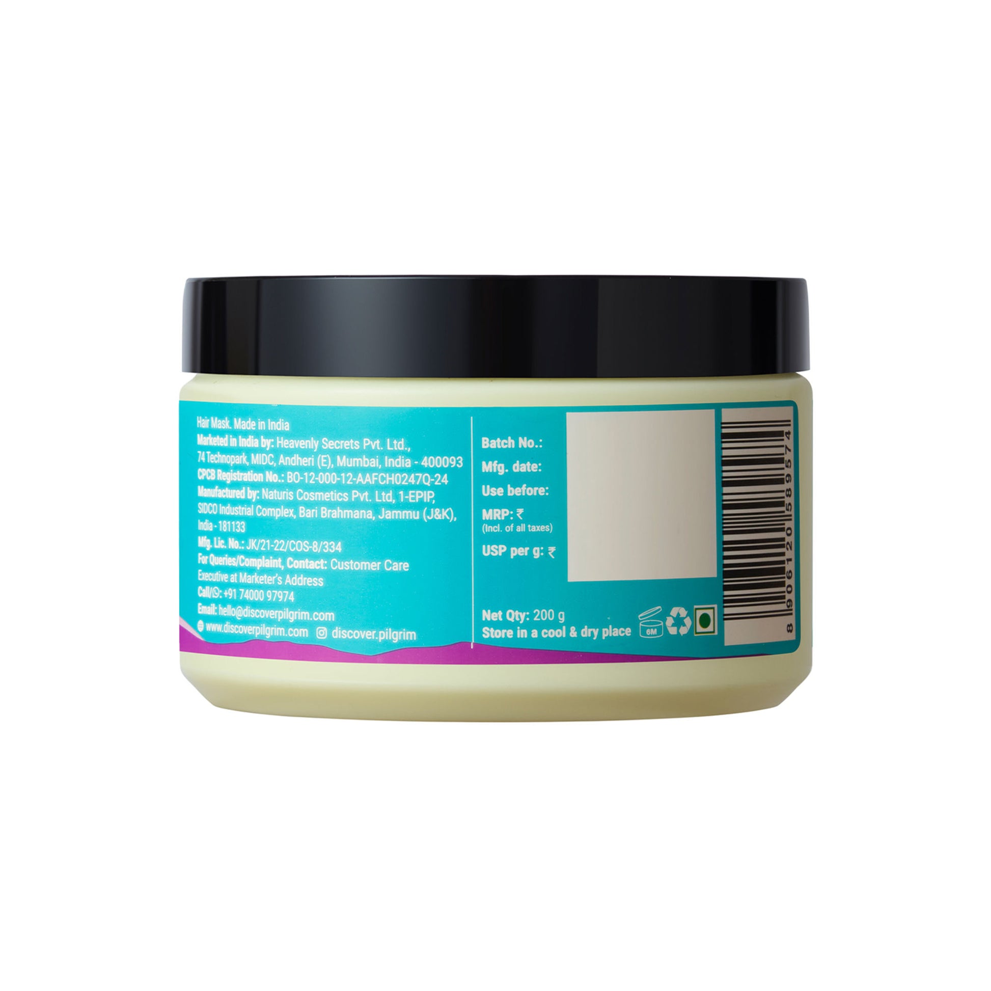 Pilgrim Spanish Rosemary Anti Hairfall Hair Mask
