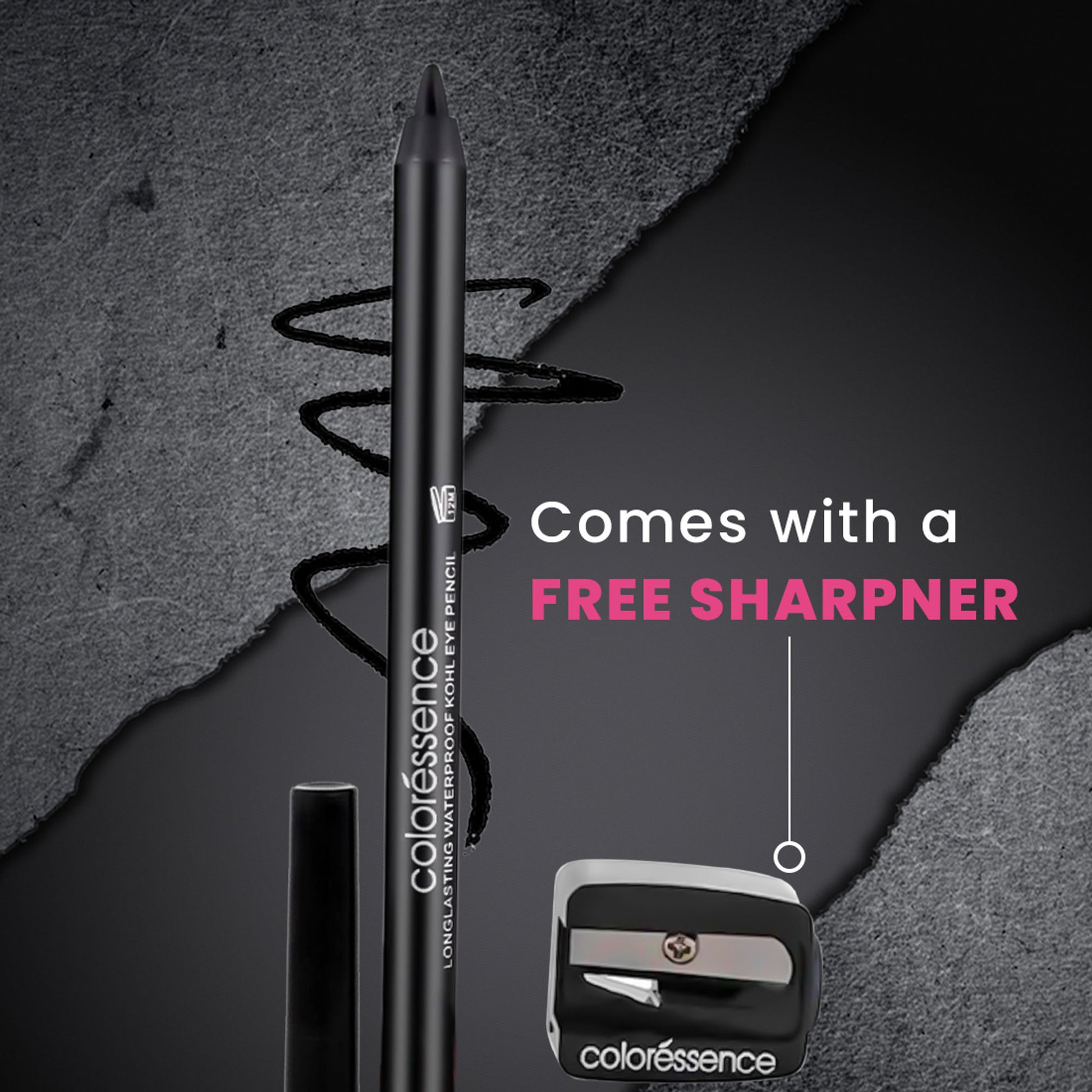 Coloressence HD Kohl Charisma Kajal Pencil - Black