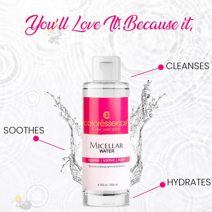 Coloressence GlowPurity Micellar Water - White