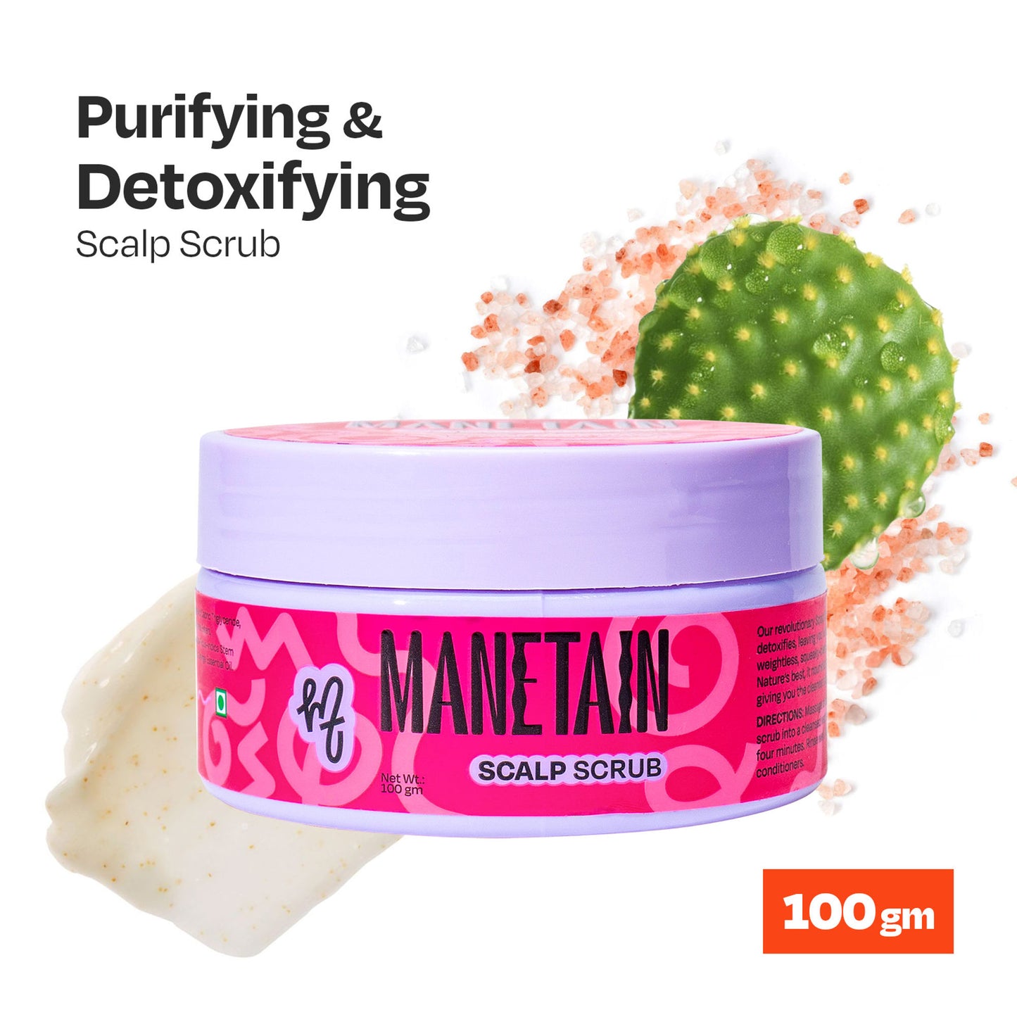 Manetain Scalp Scrub for Oily & Greasy Scalp & Hair