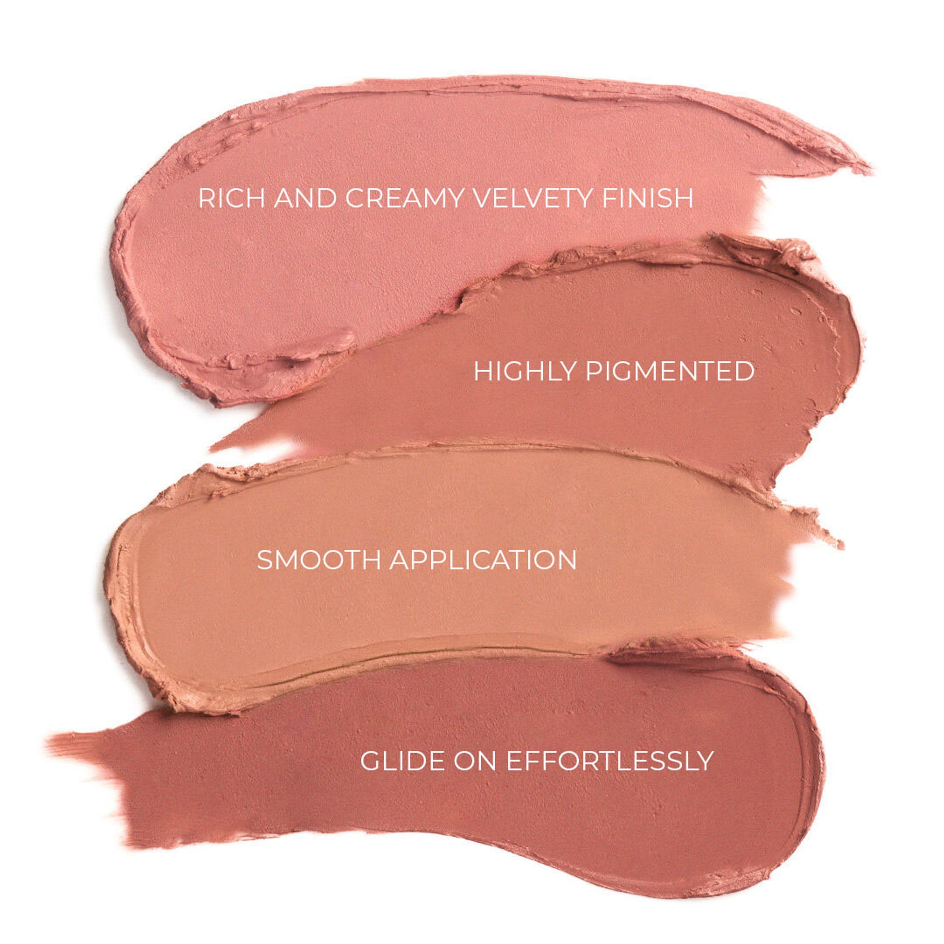 Makeup Revolution Lip Allure Soft Satin Lipstick - Brunch Pink Nude