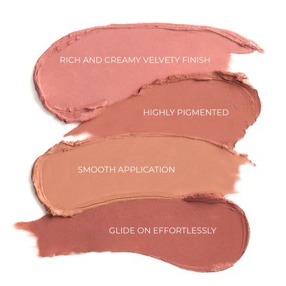 Makeup Revolution Lip Allure Soft Satin Lipstick - Brunch Pink Nude